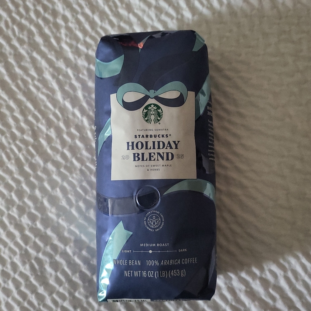 Starbucks Holiday Blend Coffee- 1lb Whole beans 2025